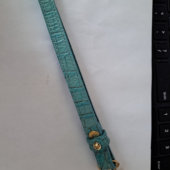 Brahmin Wristlet Strap soft aqua - Picture 7 of 7